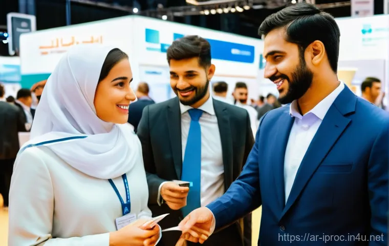 구매조달사로서 커리어 목표 설정 방법 - A diverse group of procurement professionals, including Arab men and women in smart business casual ...