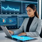 구매조달 전문가로서 이직 준비 팁 - **Prompt 1: The AI-Powered Procurement Professional**
    A highly detailed, photorealistic image of...